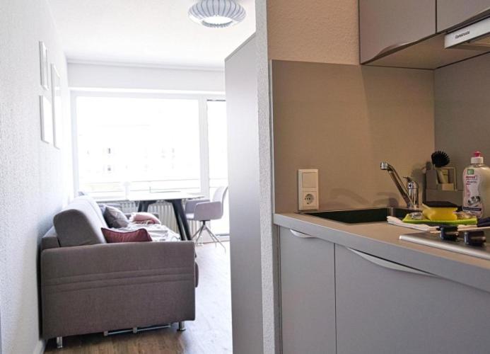 Seepferdchen - Kuscheliges Apartment Mit Meerblick-Balkon Вангероге Екстериор снимка